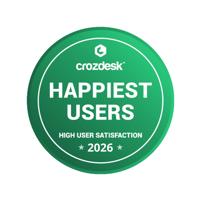 Crozdesk Happiest Users 2026
